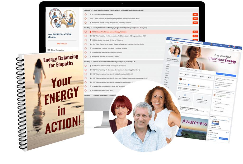 books and courses provided by Energy Balancing
